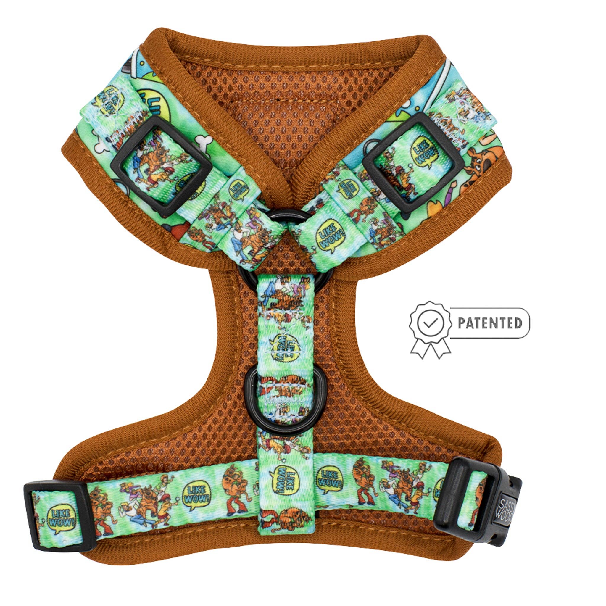 SASSY WOOF - Dog Adjustable Harness - Scooby-Doo™: Medium